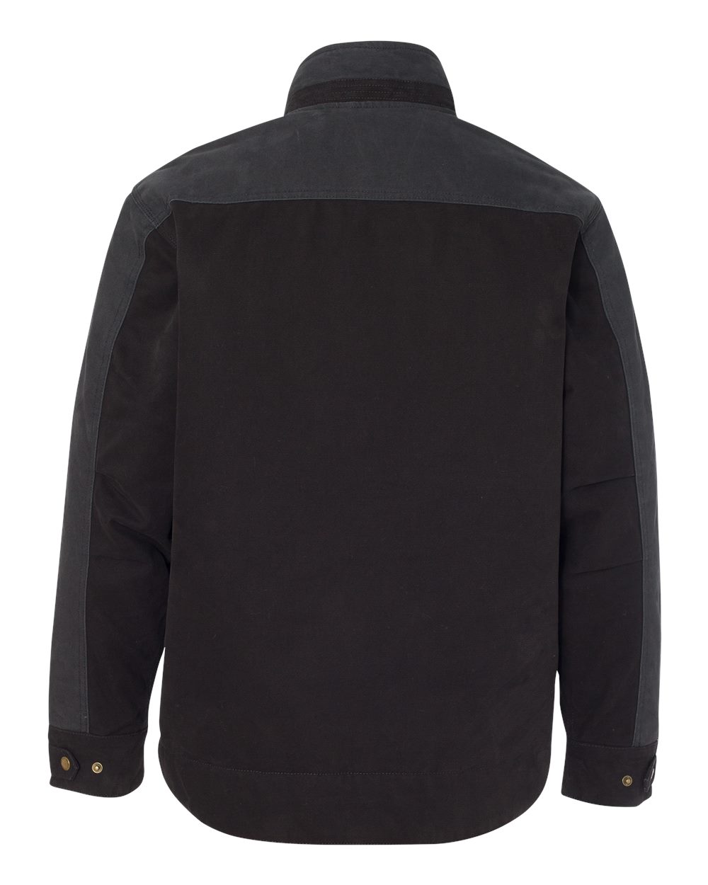 Men's Horizon Boulder Cloth™ Canvas Jacket - Back - B84667503 - Black/ Charcoal
