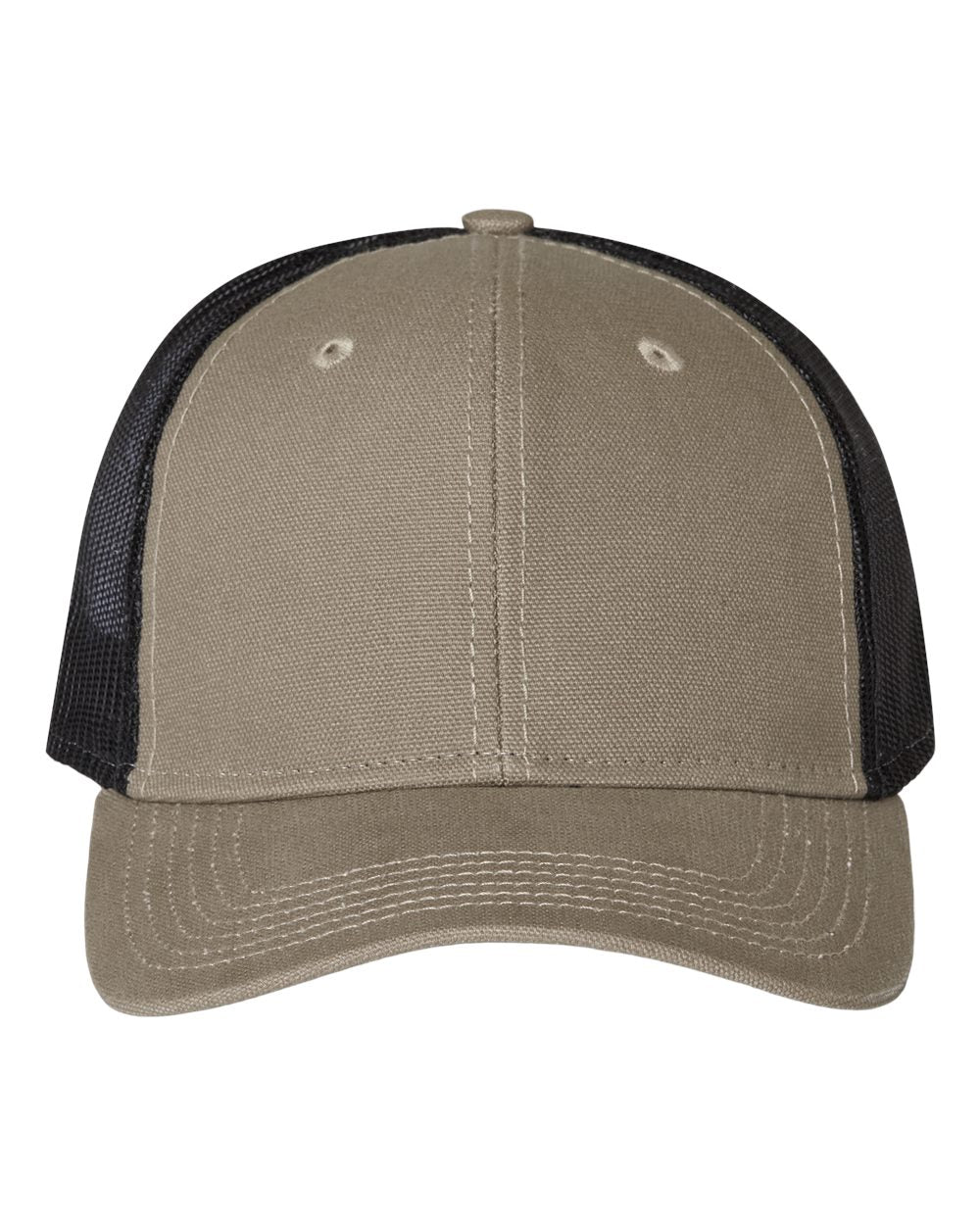 Hudson Trucker Cap - Front - B19495590 - Gravel