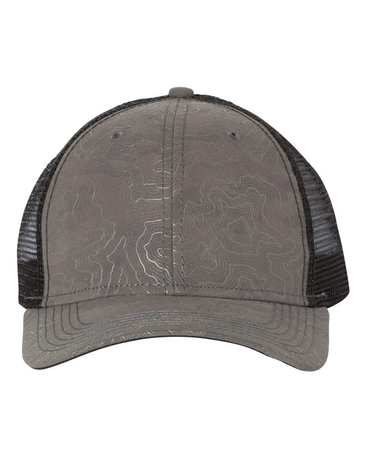 Territory Trucker Cap - Front - B03495090 - Charcoal