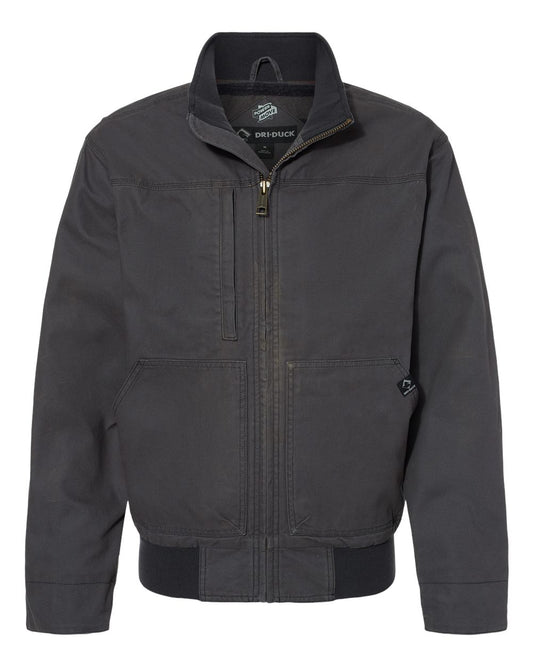 Men's Force Power Move Bomber Jacket - Front - B01767093 - Charcoal