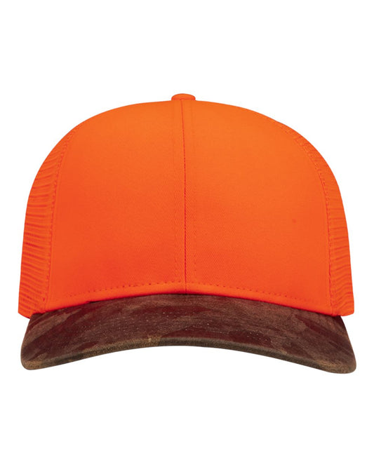 Covert Trucker Cap - Front - B08795660 - Blaze