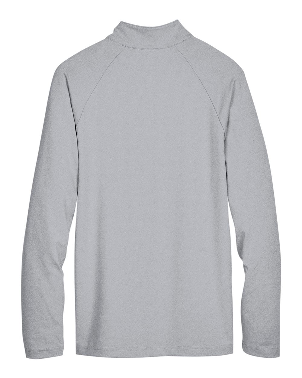 Men's CrownLux Performance® Clubhouse Micro-Stripe Quarter-Zip Pullover - Back - B662B2503 - Black