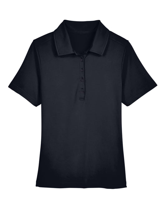 Women's CrownLux Performance® Range Flex Polo - Front - B644B2502 - Black