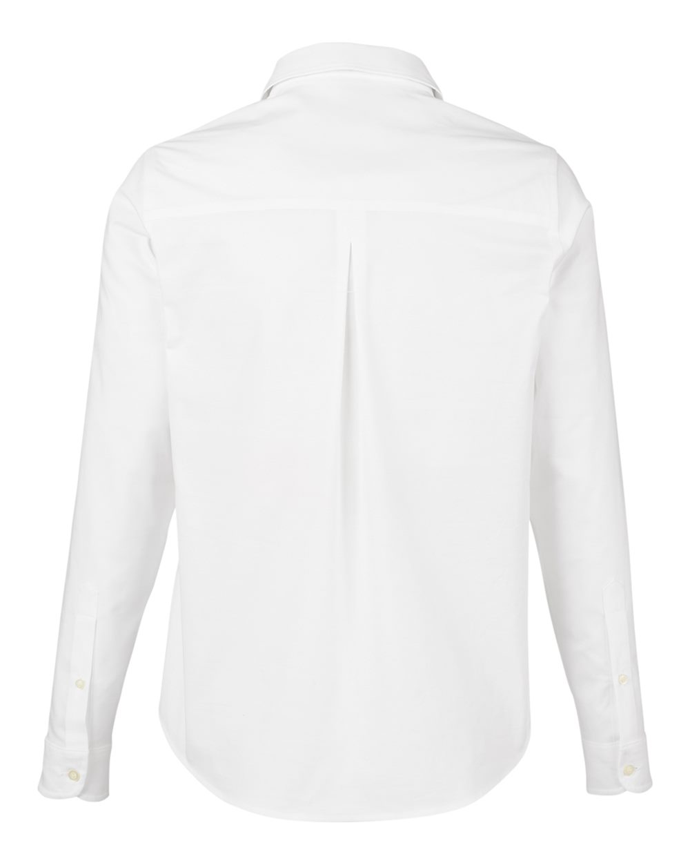 Women's CrownLux Performance® Spencer Poplin Dress Shirt - Back - B670B2002 - White