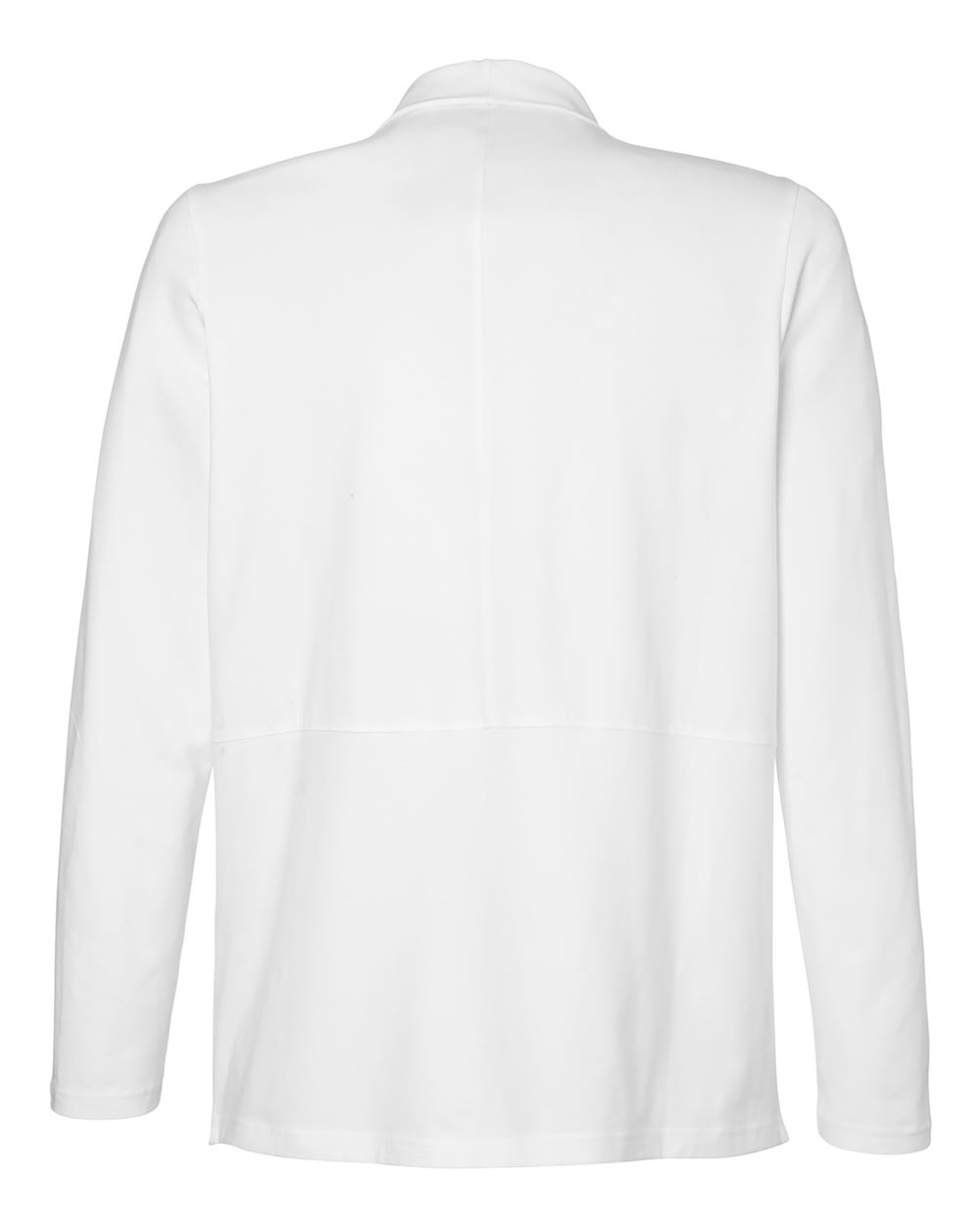 Women's Raleigh Stretch Cardigan - Back - B719B2002 - White