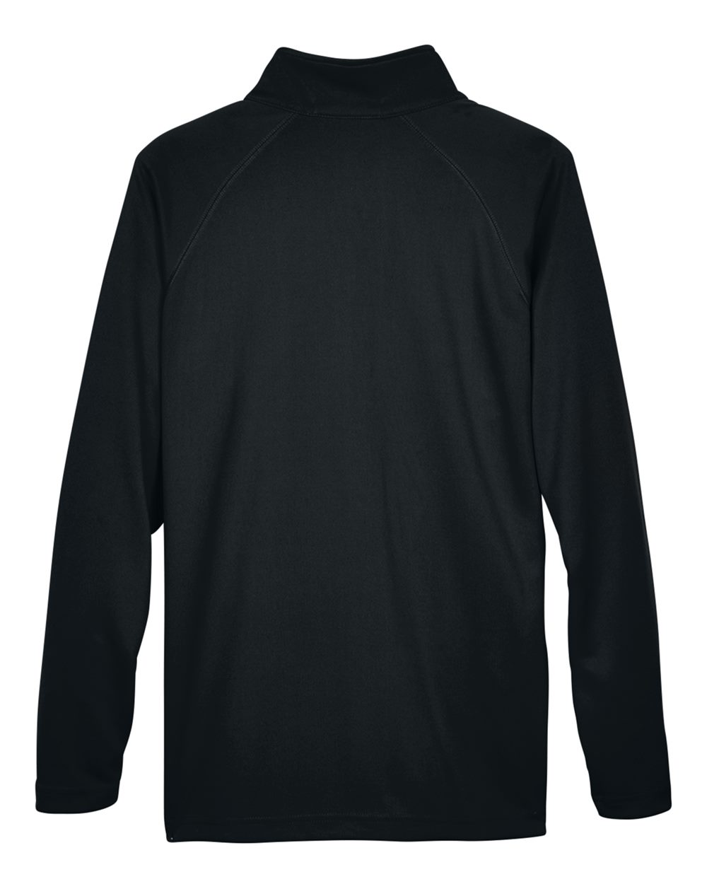 Men's Stretch Tech-Shell® Compass Quarter-Zip Pullover - Back - B656B2503 - Black