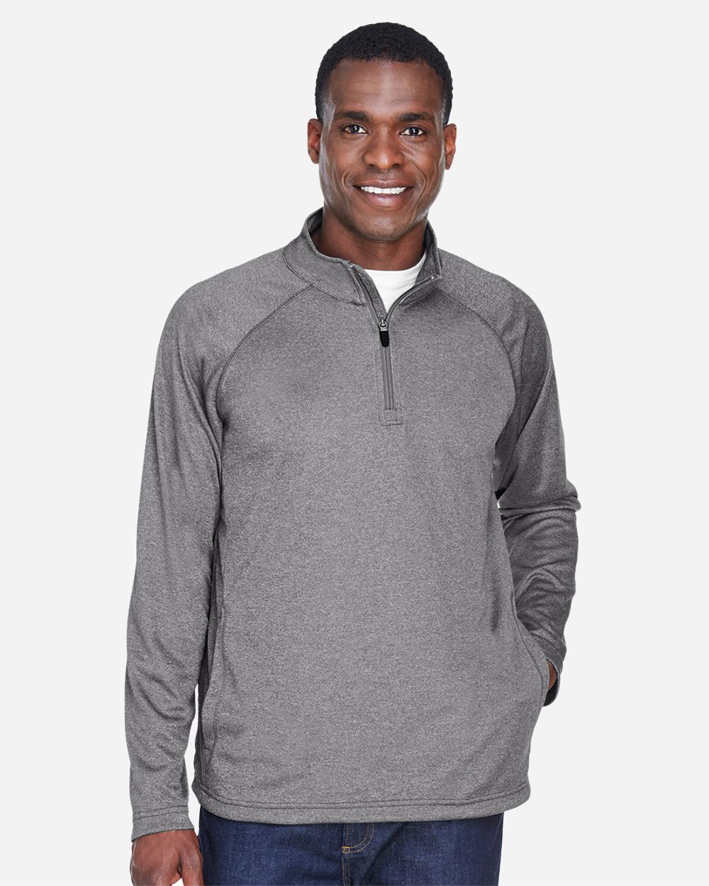Men's Stretch Tech-Shell® Compass Quarter-Zip Pullover - styleImage