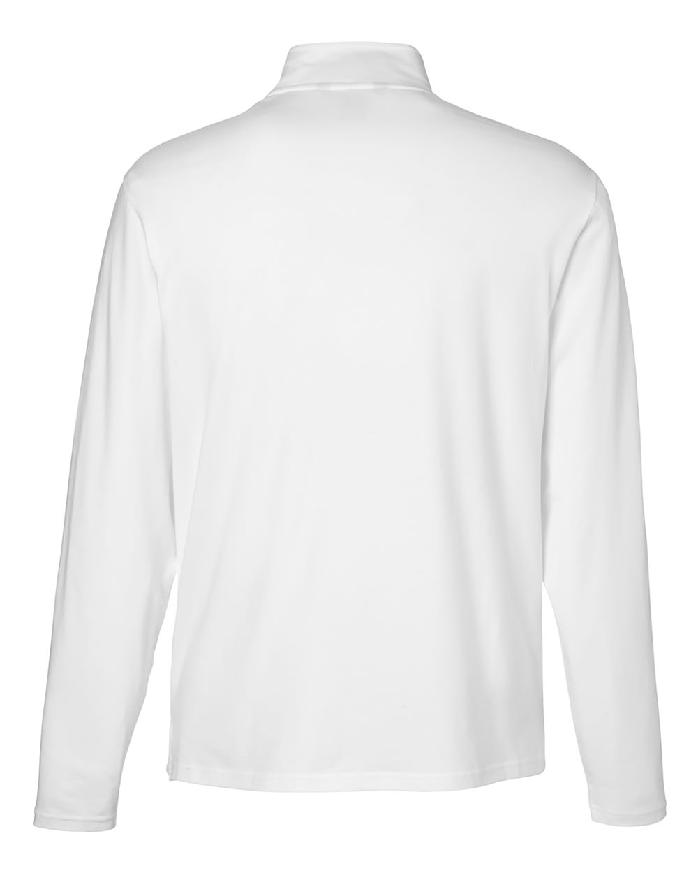 Men's Raleigh Stretch Quarter-Zip Pullover - Back - B654B2003 - White