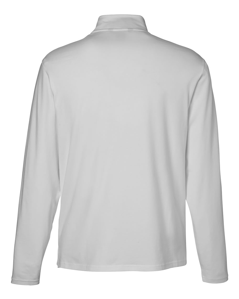 Men's Raleigh Stretch Quarter-Zip Pullover - Back - B654B2353 - Grey