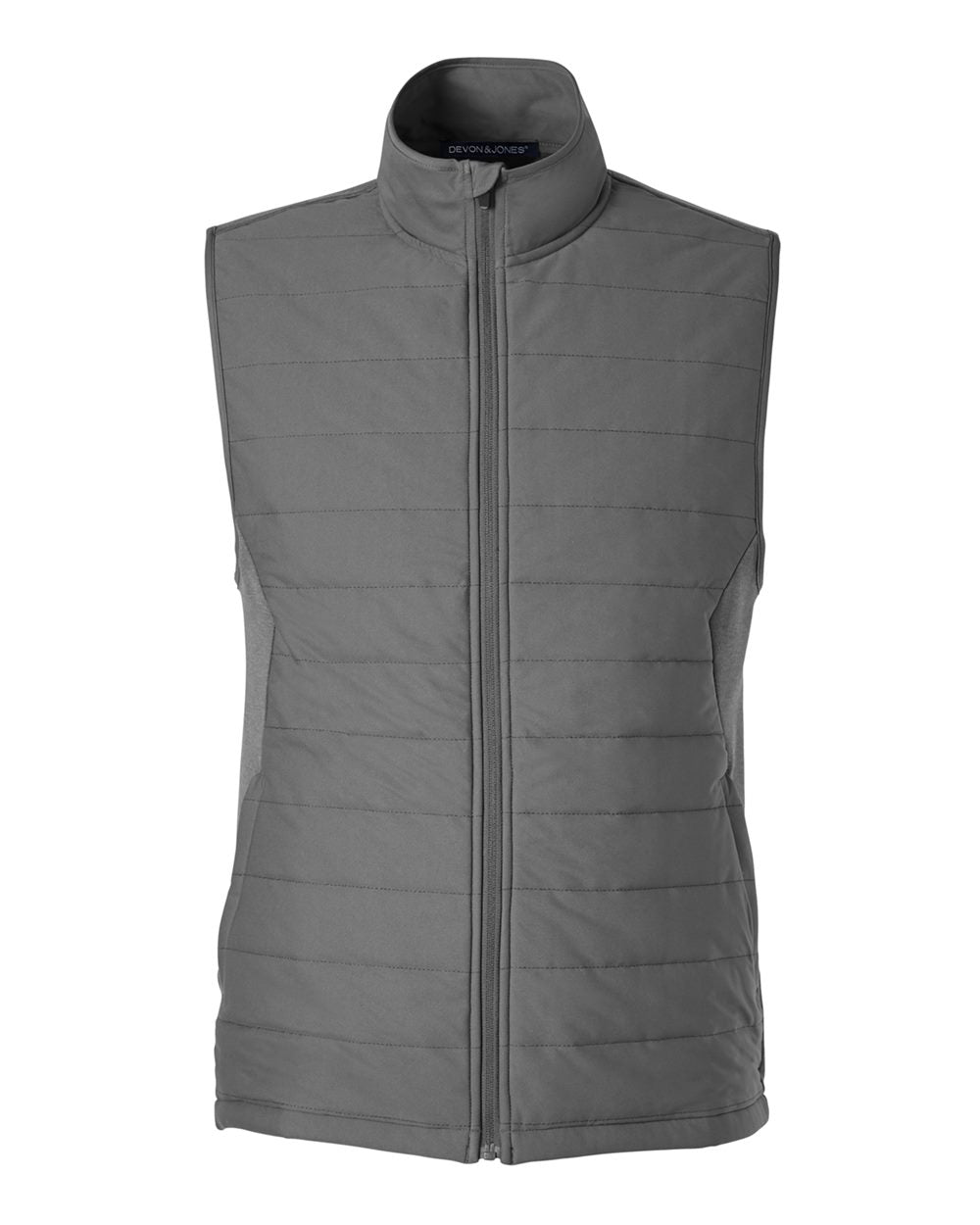 Men's New Classics® Charleston Hybrid Vest - Front - B699B2133 - Graphite Melange/ Graphite