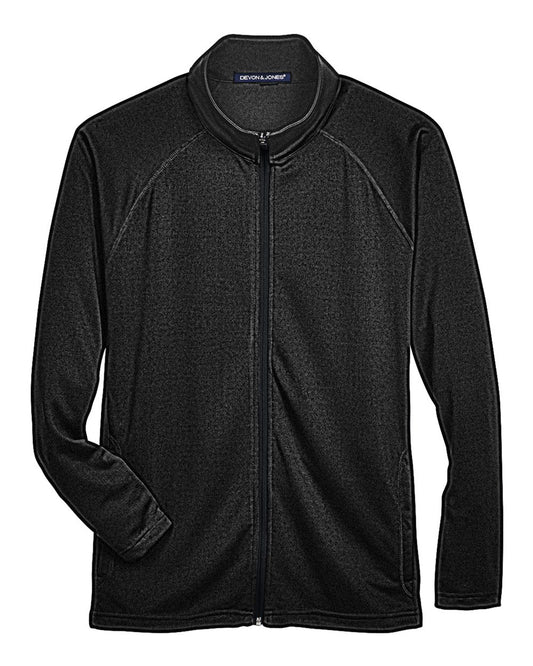 Men's Stretch Tech-Shell® Compass Full-Zip Jacket - Front - B652B2503 - Black
