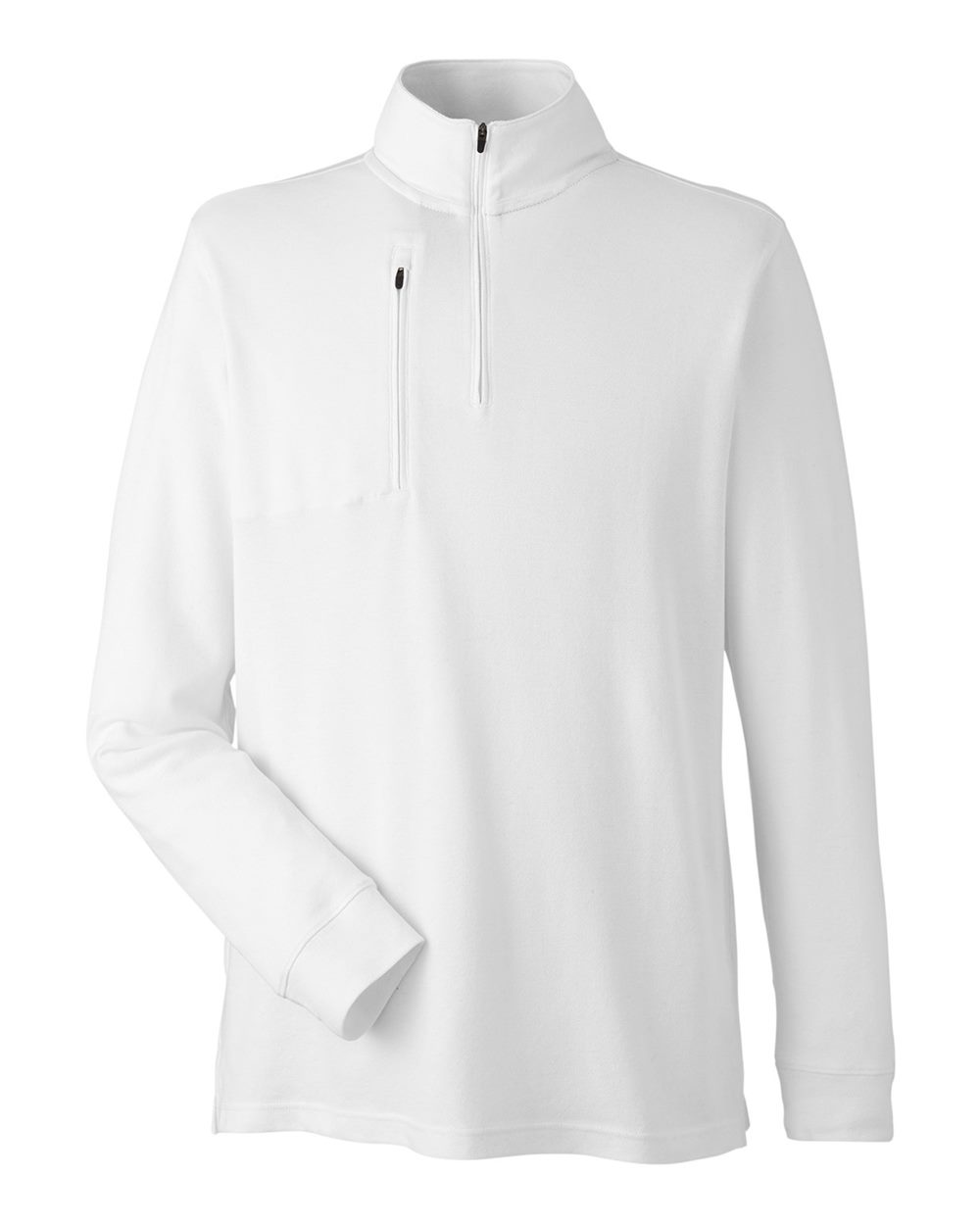 Men's New Classics® Performance Quarter-Zip Pullover - Front - B648B2003 - White