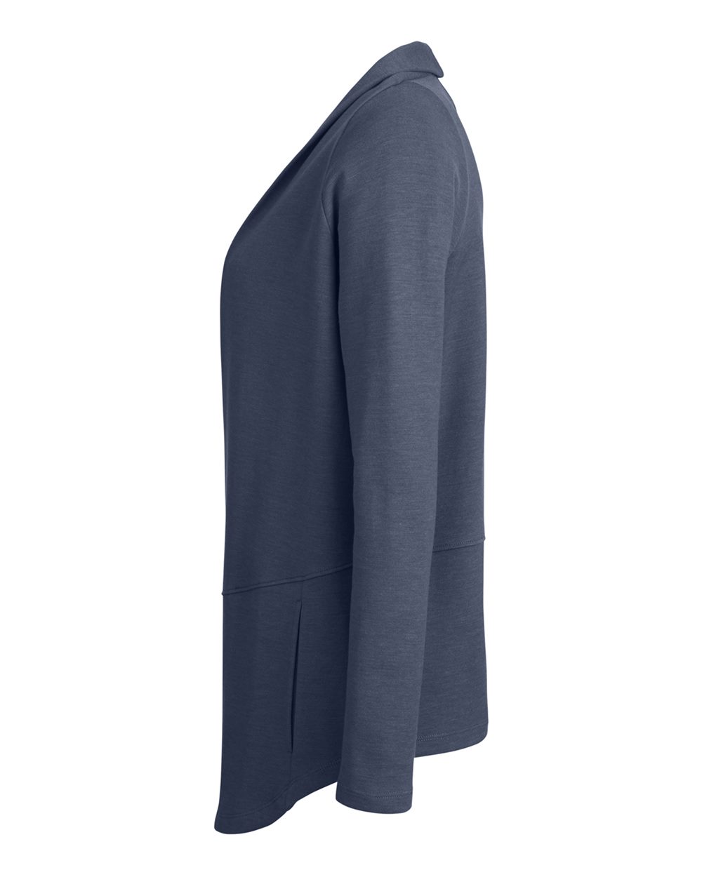 Women's New Classics® Charleston Cardigan - DirectSide - B665B2652 - Navy Melange