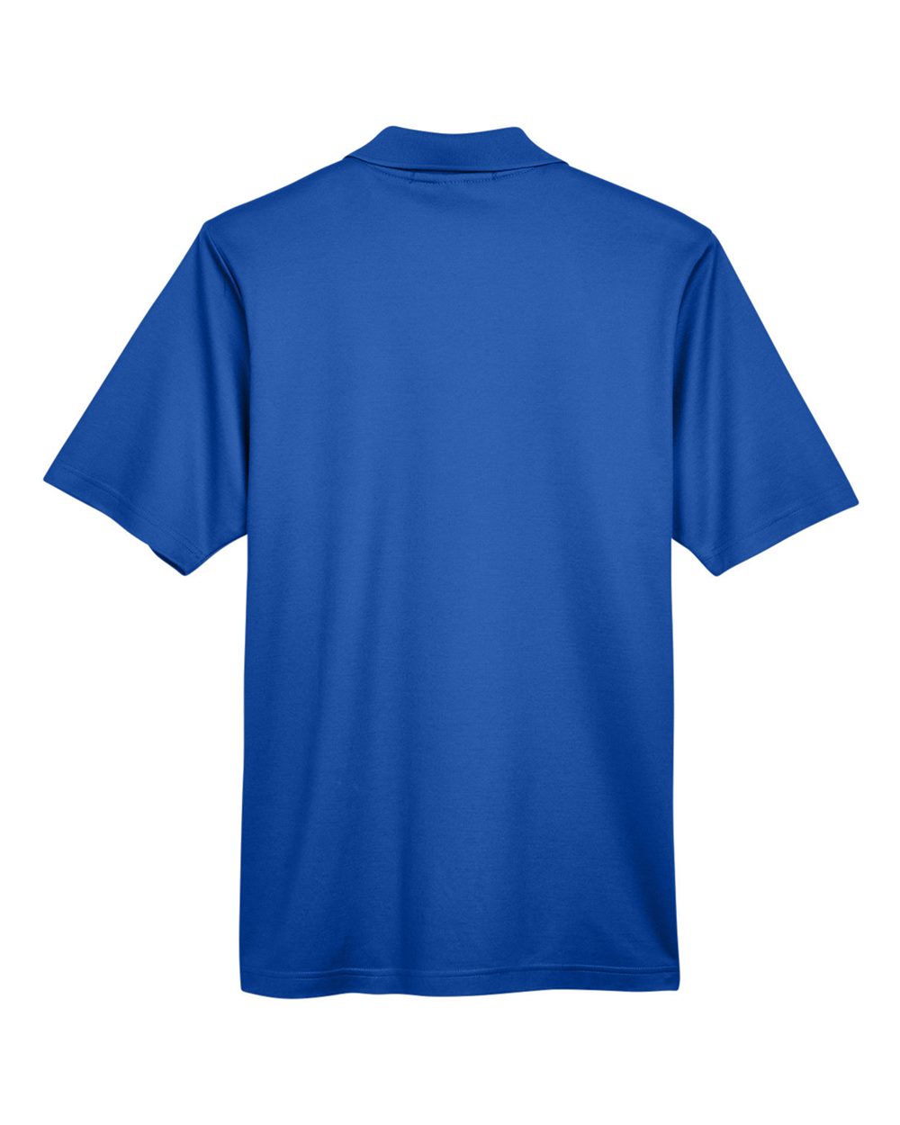 Men's Tall CrownLux Performance® Plaited Polo - Back - B639B2755 - True Royal