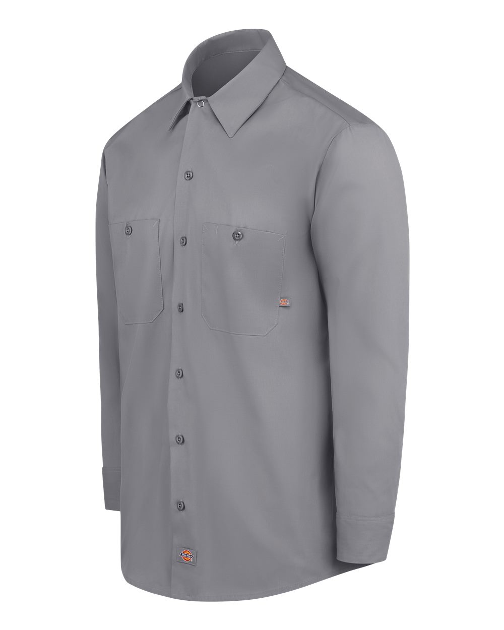 Men's Industrial Long Sleeve Work Shirt - DirectSide - B09830133 - Graphite Grey