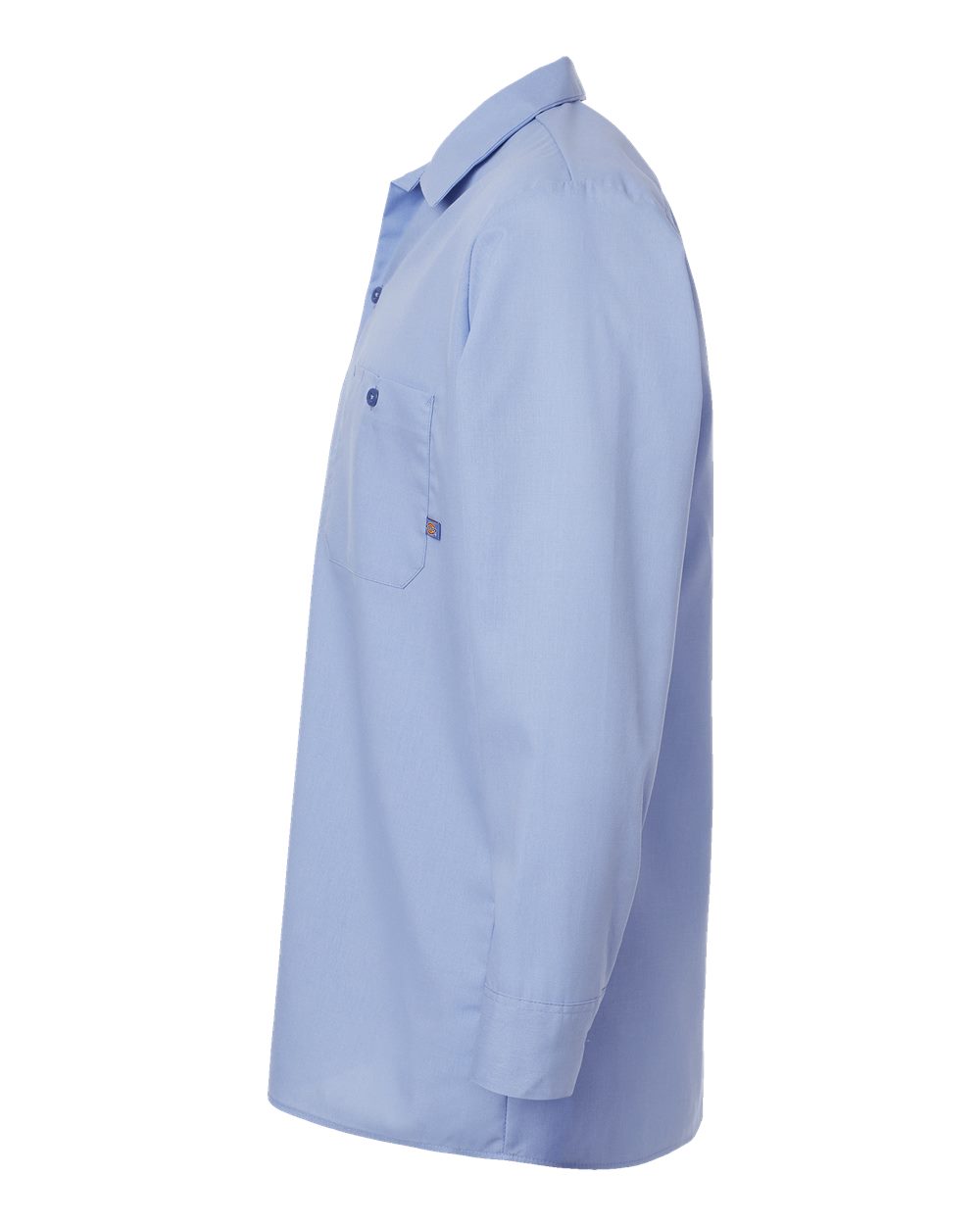 Men's Industrial Long Sleeve Work Shirt - DirectSide - B09830253 - Light Blue