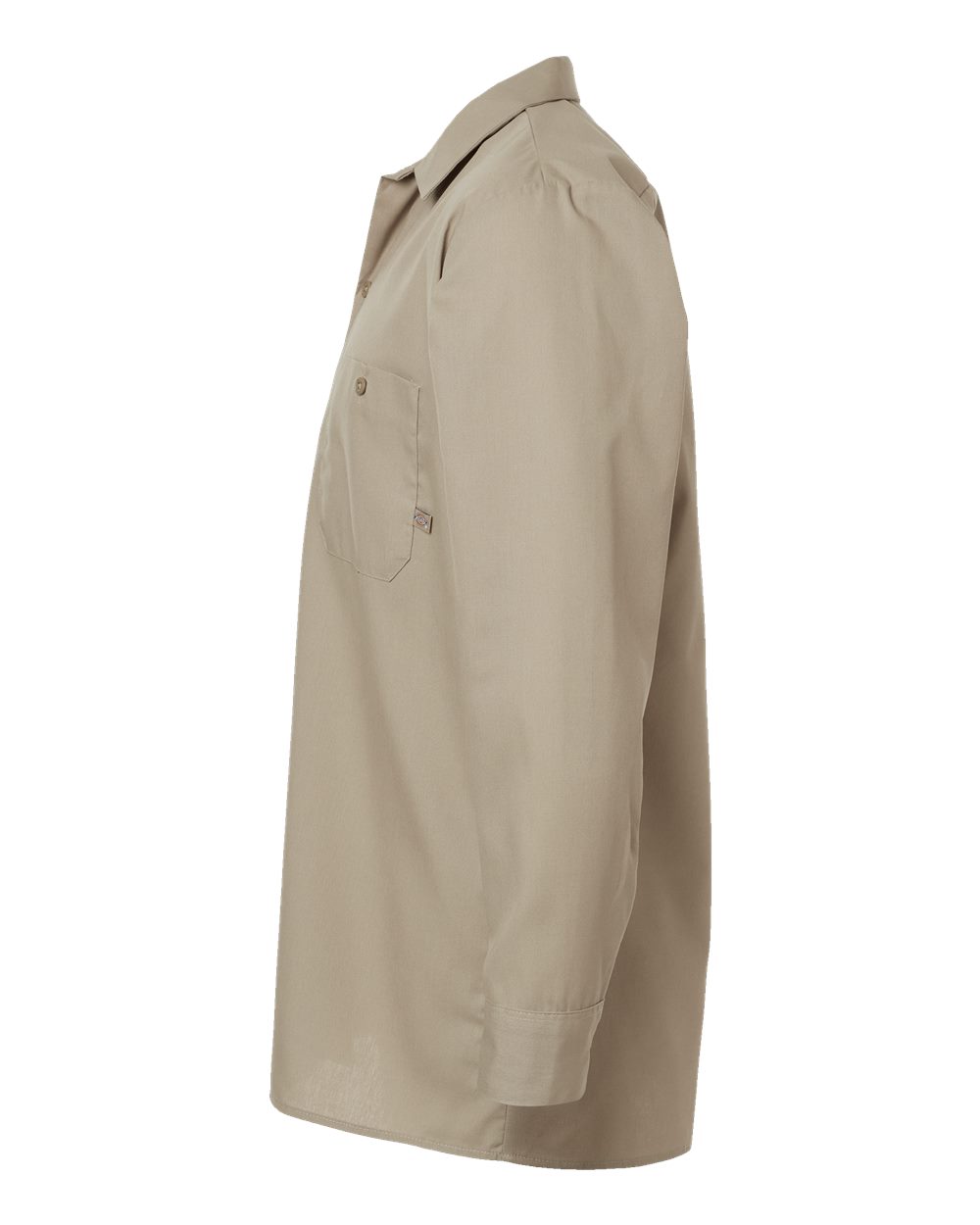 Men's Industrial Long Sleeve Work Shirt - DirectSide - B09830733 - Desert Sand