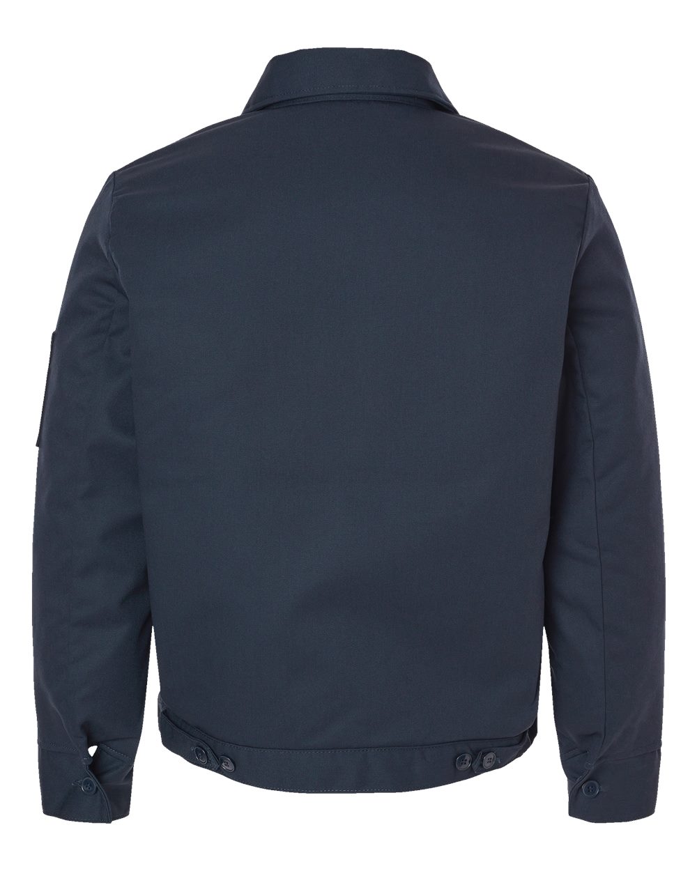 Unisex Insulated Industrial Eisenhower Jacket - Back - B22730863 - Dark Navy