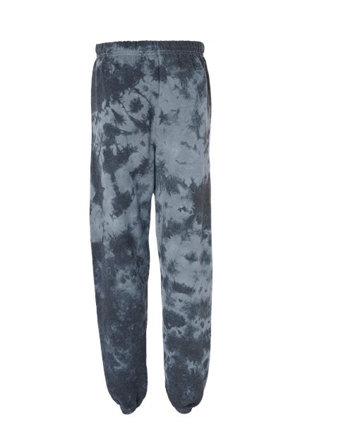 Dream Tie-Dyed Sweatpants - Back - B05814503 - Black Crystal