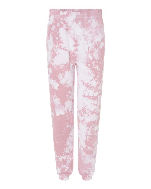 Dream Tie-Dyed Sweatpants - Front - B05814313 - Rose Crystal