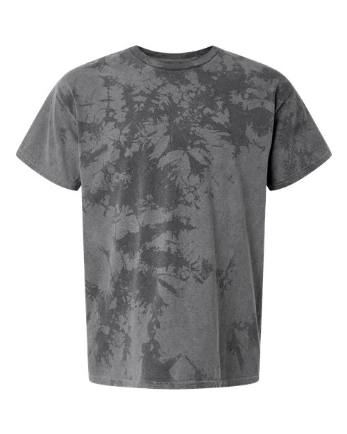 Crush Tie-Dyed T-Shirt - Front - B06714583 - Obsidian