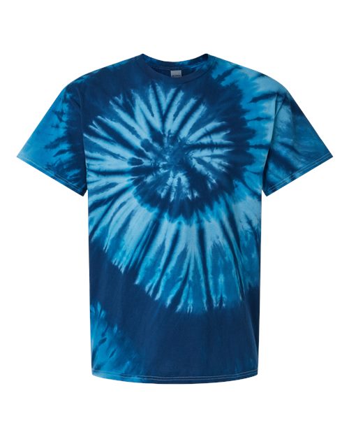 Tide Tie-Dyed T-Shirt - Front - B82814253 - Blue Tide