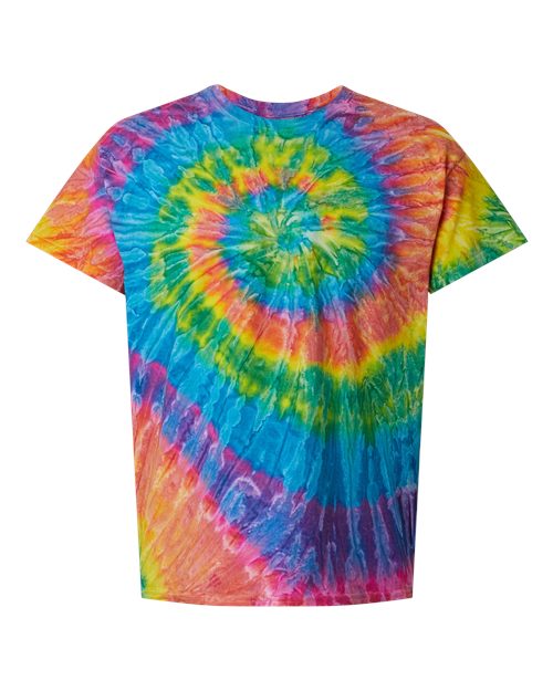 Ripple Tie-Dyed T-Shirt - Front - B82214203 - Pastel Ripple