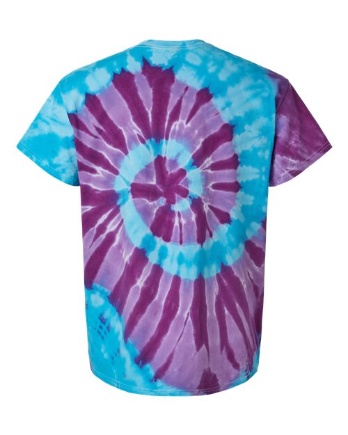 Typhoon Tie-Dyed T-Shirt - Back - B31514823 - Tahiti
