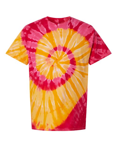 Typhoon Tie-Dyed T-Shirt - Front - B31514803 - Fiji
