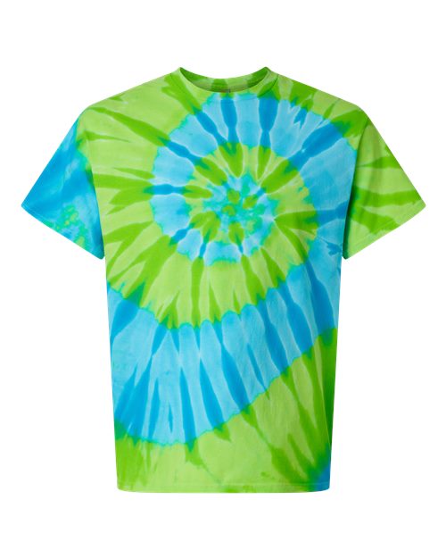 Typhoon Tie-Dyed T-Shirt - Front - B31514814 - Bora Bora
