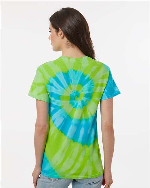 Typhoon Tie-Dyed T-Shirt - OnModelBack - B31514814 - Bora Bora