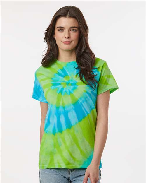 Typhoon Tie-Dyed T-Shirt - OnModelFront - B31514814 - Bora Bora
