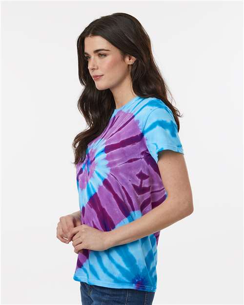 Typhoon Tie-Dyed T-Shirt - OnModelSide - B31514823 - Tahiti