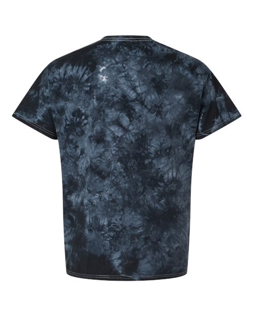 Crystal Tie-Dyed T-Shirt - Back - B16814503 - Black Crystal