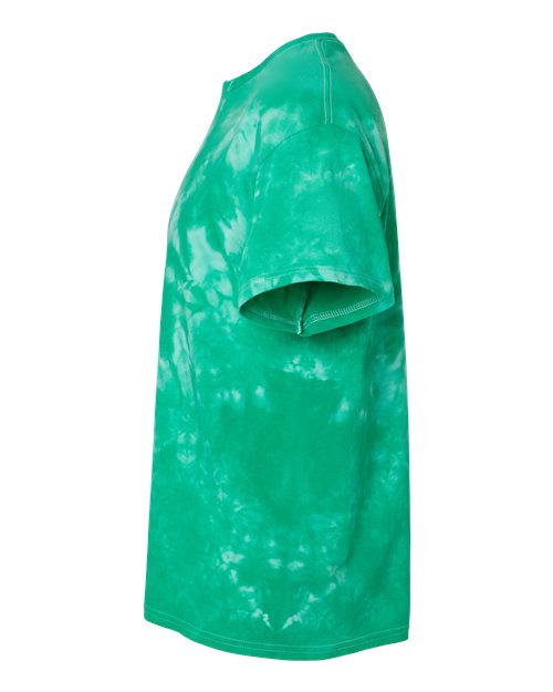 Crystal Tie-Dyed T-Shirt - DirectSide - B16814153 - Emerald