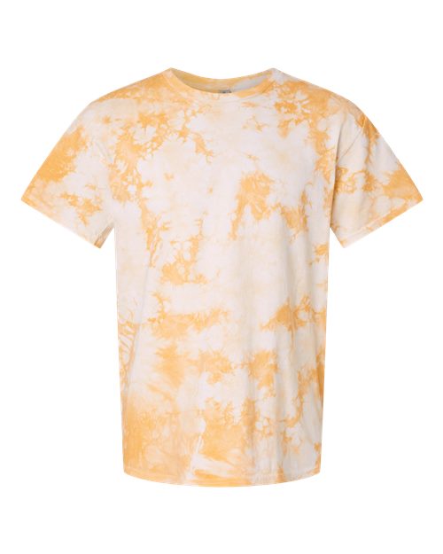 Crystal Tie-Dyed T-Shirt - Front - B16814133 - Tangerine