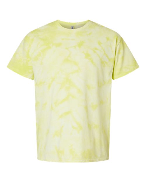 Crystal Tie-Dyed T-Shirt - Front - B16814183 - Citron