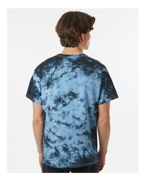 Crystal Tie-Dyed T-Shirt - OnModelBack - B16814263 - Black/ Columbia