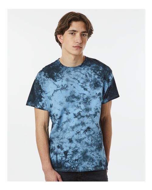 Crystal Tie-Dyed T-Shirt - OnModelFront - B16814263 - Black/ Columbia