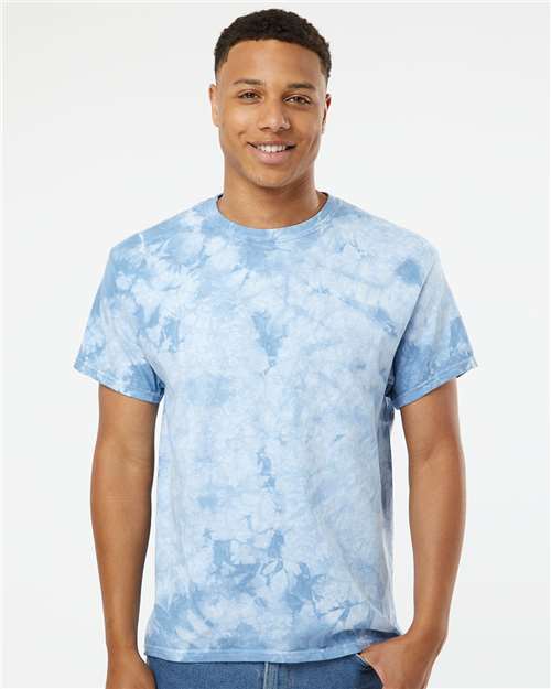 Crystal Tie-Dyed T-Shirt - OnModelFront - B16814983 - Manhattan