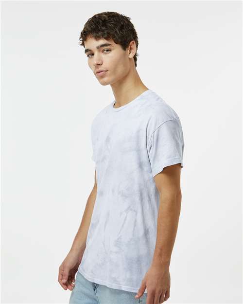Crystal Tie-Dyed T-Shirt - OnModelSide - B16814283 - Moth