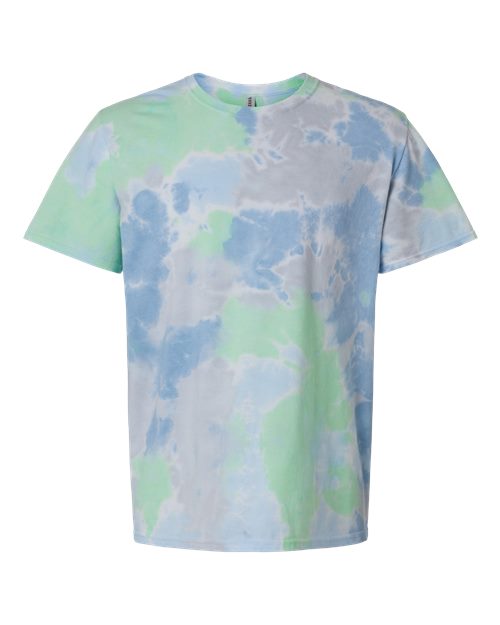 Dream Tie-Dyed T-Shirt - Front - B19414173 - Green