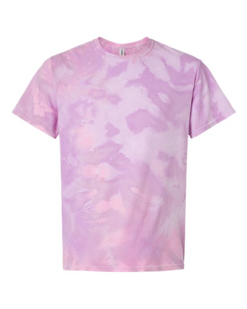 Dream Tie-Dyed T-Shirt - Front - B19414303 - Cotton Candy