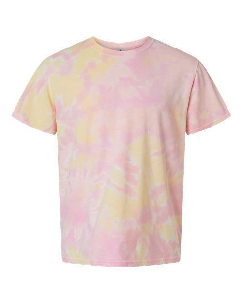 Dream Tie-Dyed T-Shirt - Front - B19414603 - Sunset
