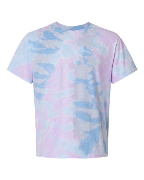 Dream Tie-Dyed T-Shirt - Front - B19414673 - Purple