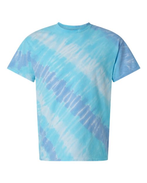 Tilt Tie-Dyed T-Shirt - Front - B83514253 - Wildflower