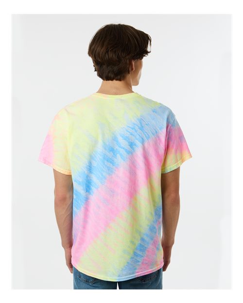 Tilt Tie-Dyed T-Shirt - OnModelBack - B83514313 - Dayglo