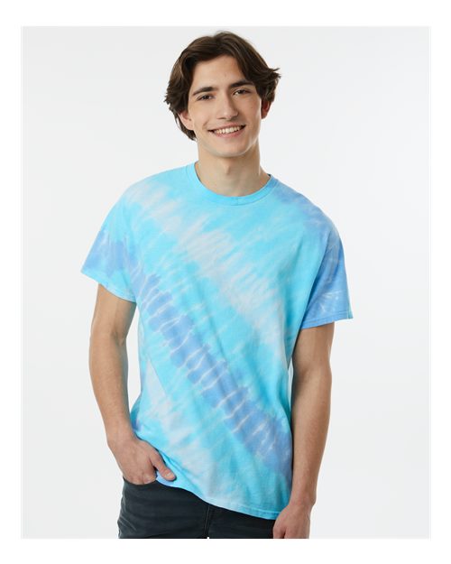 Tilt Tie-Dyed T-Shirt - OnModelFront - B83514253 - Wildflower