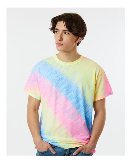 Tilt Tie-Dyed T-Shirt - OnModelFront - B83514313 - Dayglo