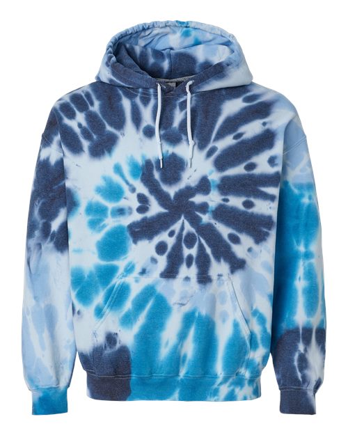 Blended Tie-Dyed Hooded Sweatshirt - Front - B84514103 - Stillwater